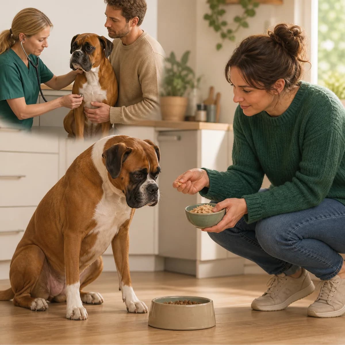 Illustration éditoriale originale créée pour l’article « Le chien qui fait le difficile »