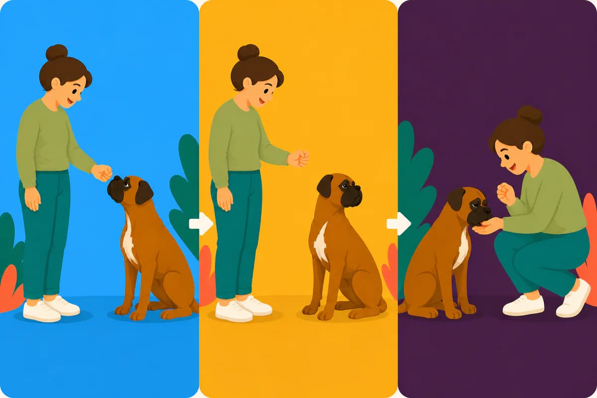 Illustration de l’exercice « Ne touche pas ».