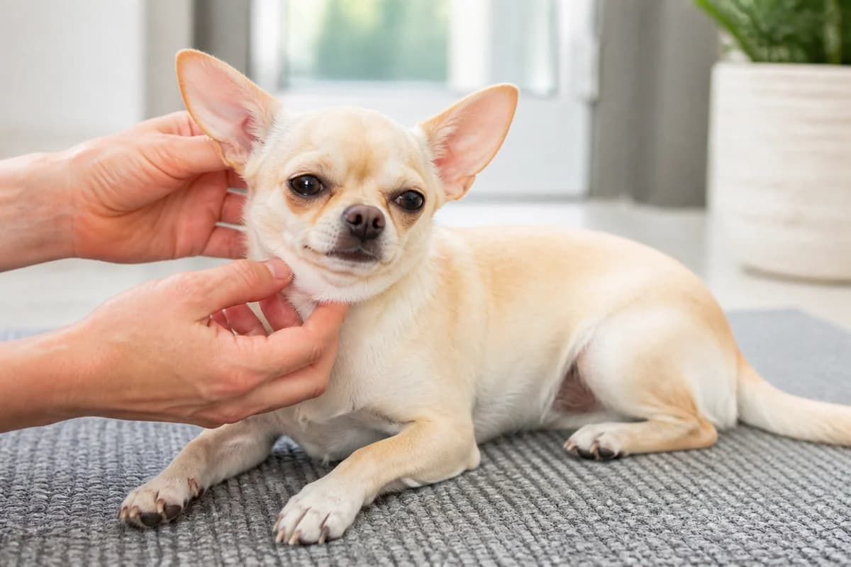 Portrait rapproché d’un chihuahua pour illustrer le pelage et les soins courants