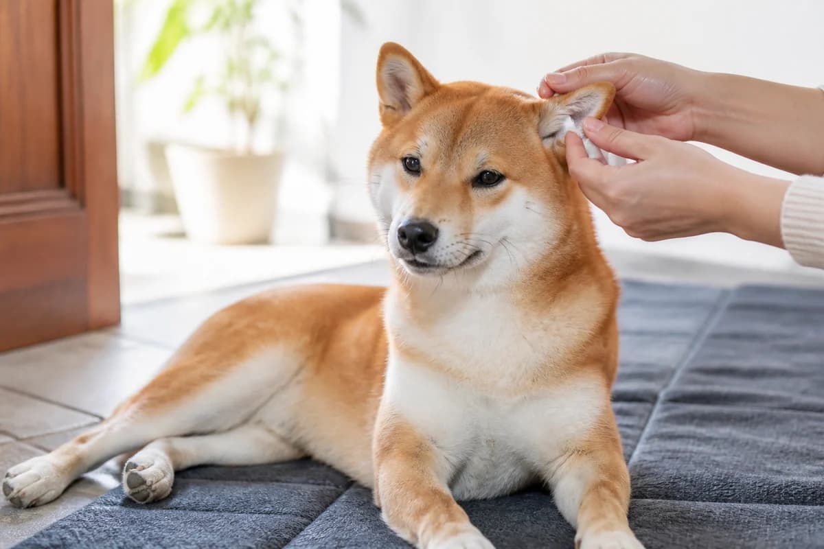 Portrait rapproché d’un shiba inu pour illustrer le pelage et les soins courants
