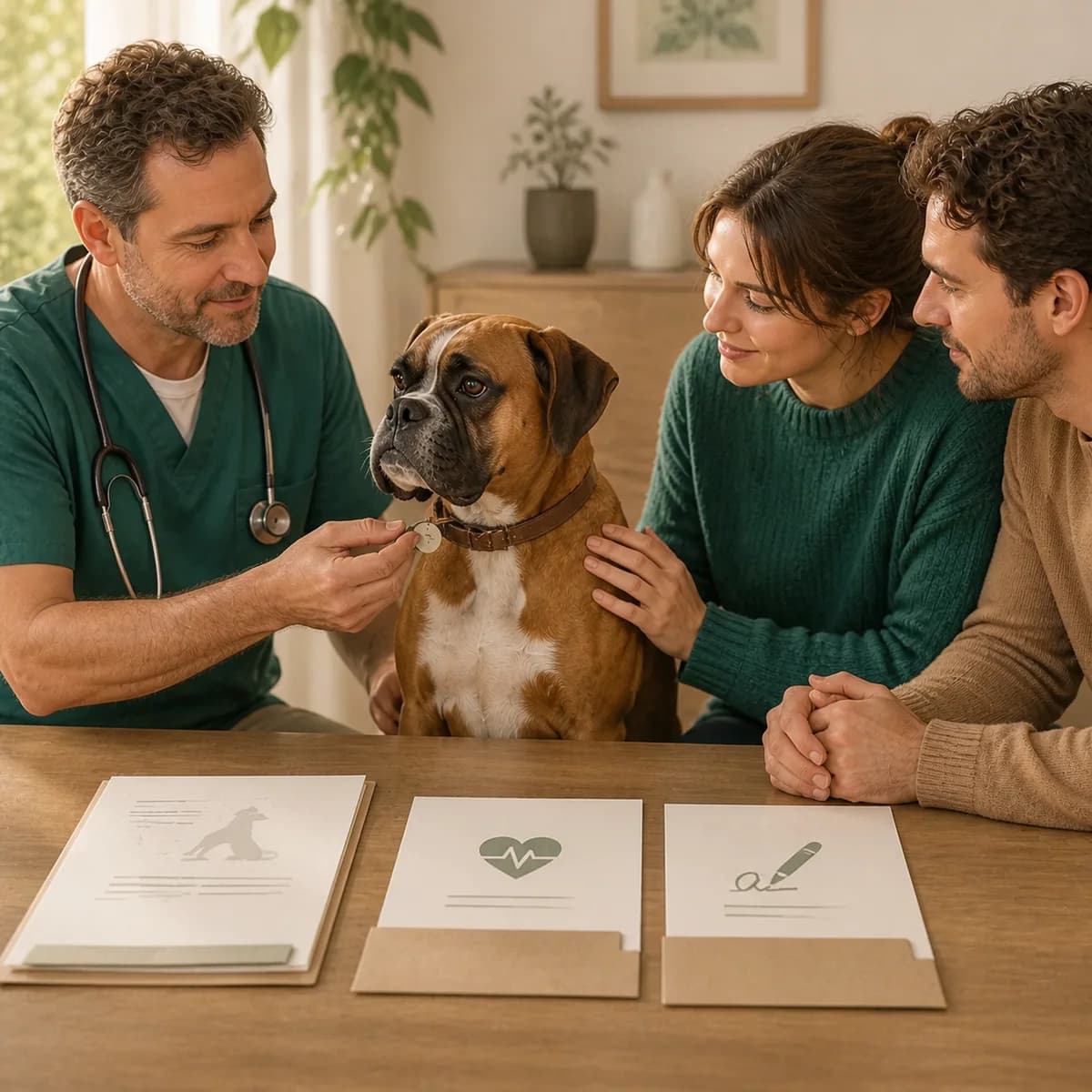 Illustration éditoriale originale créée pour l’article « Les documents obligatoires lors d’une adoption »
