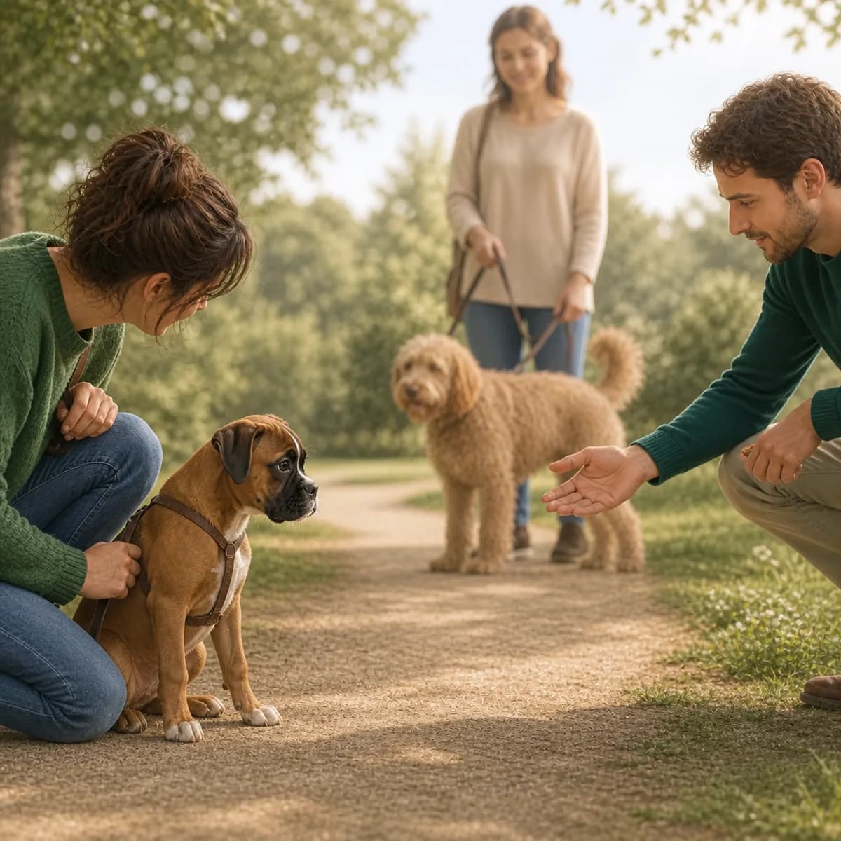 Illustration éditoriale originale créée pour l’article « Le chiot qui a peur »
