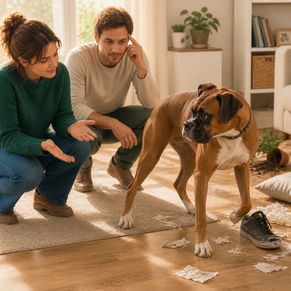 Illustration éditoriale originale créée pour l’article « Quand le chiot devient adolescent »